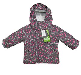 Демисезонная детская куртка LAPPI Kids 1223 розовая.